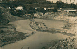 Represa de captação de água