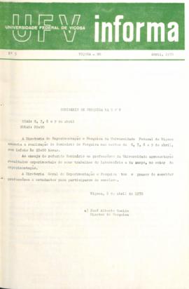 Edição nº 05 de 04/1970