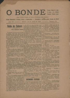 O Bonde - Edição 93 de 14/04/1951