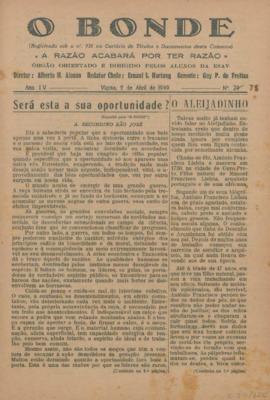 O Bonde - Edição 78 de 02/04/1949