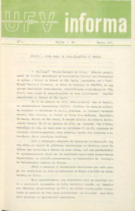 Edição nº 05 de 03/1971