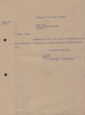 Comunicado de autorização