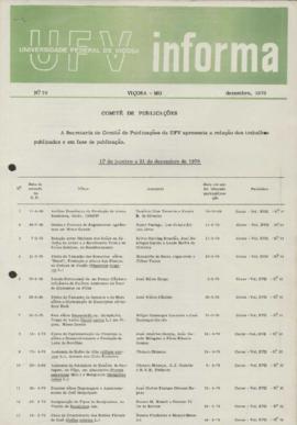 Edição nº 70 de 12/1970