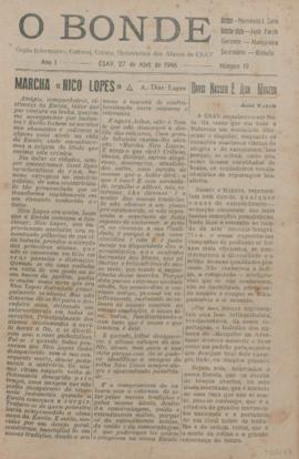 O Bonde - edição 19 de 27/04/1946