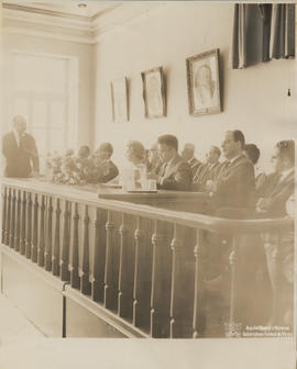 Professor Edson Potsch discursando