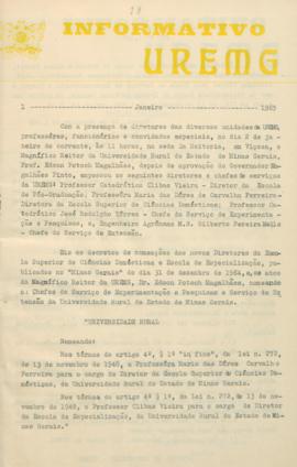 Edição nº 01 de 01/1965