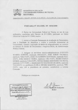 Portaria nº 0314/2008