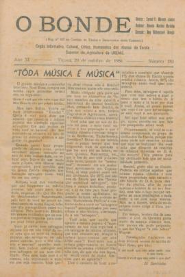 O Bonde - Edição 183 de 29/06/1956