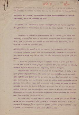 1932 - Movimento coletivo dos alunos