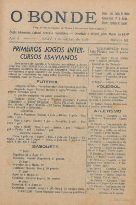 O Bonde - Edição 161 de 01/10/1955