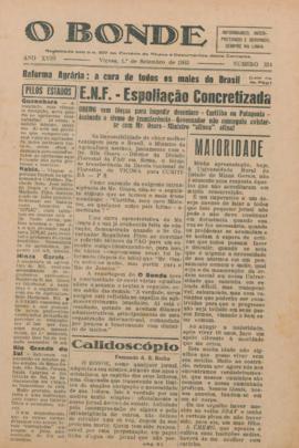 O Bonde - Edição 234 de 01/09/1963