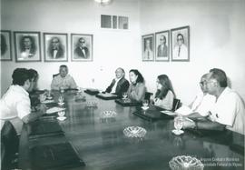 Assinatura de contrato com a Fundação Santiago Bancer