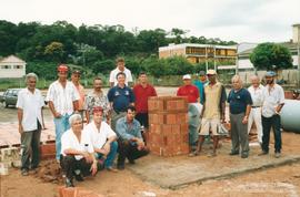 Construção do 3º Secador e fornalha para secagem do café