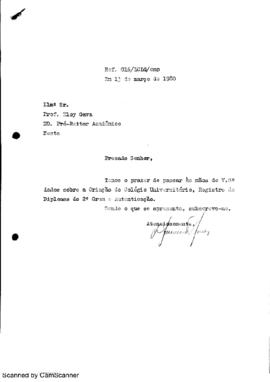 Atos da Criação do Coluni - 1980