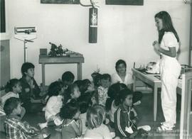 Atividades com crianças no LDH