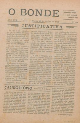 O Bonde - Edição 235 de 12/10/1963