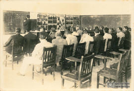 Aula teórica na Semana do Fazendeiro
