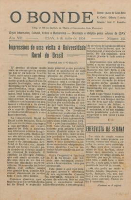 O Bonde - Edição 142 de 08/05/1954