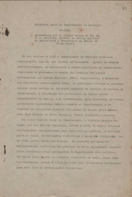 1938 - Biologia (Chefe de Departamento)