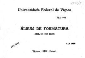 Álbum de Formatura de 1985/1